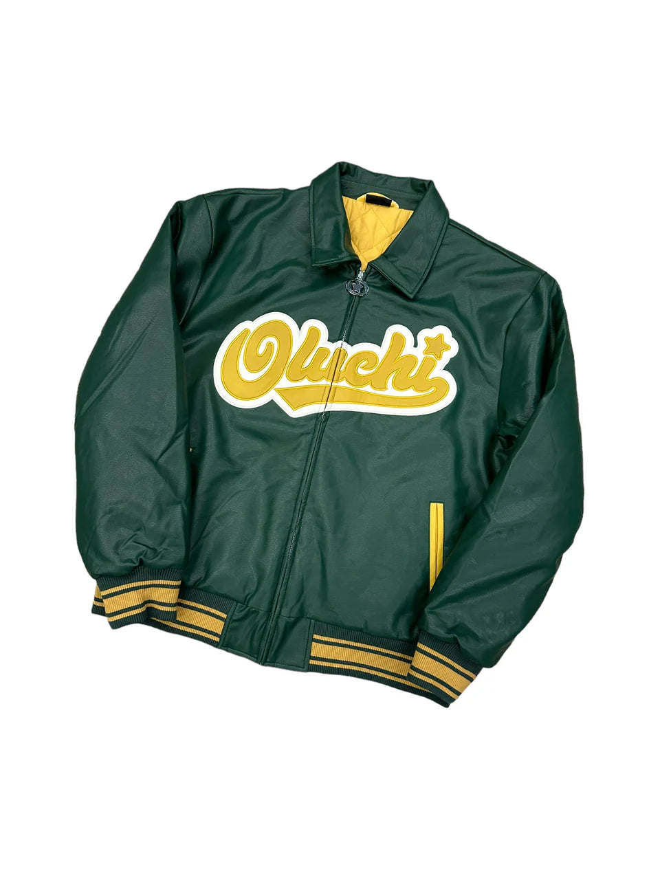Oluchi Vegan Leather Jacket (Supersonics)
