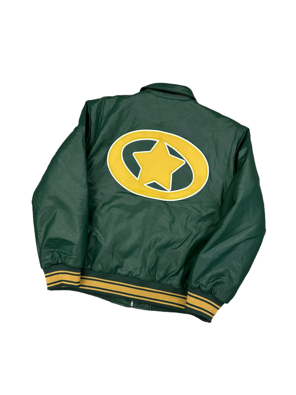 Oluchi Vegan Leather Jacket (Supersonics)